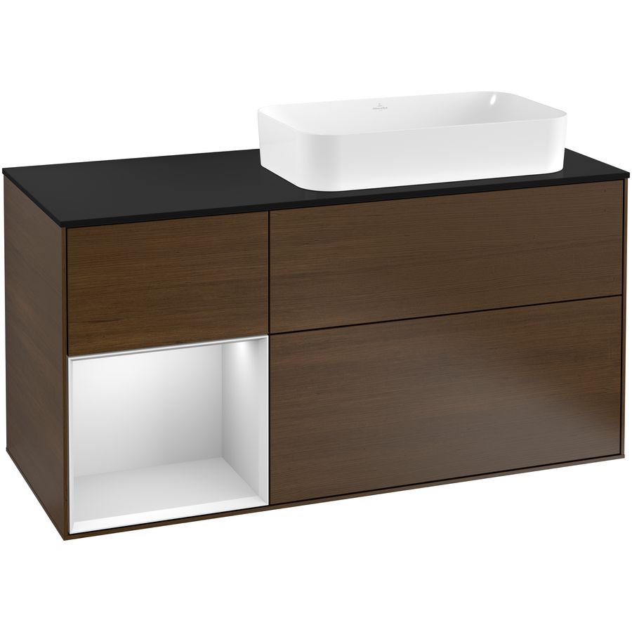 Wastafelonderkast Finion 1200x603x501mm W.Veneer G272MTGN