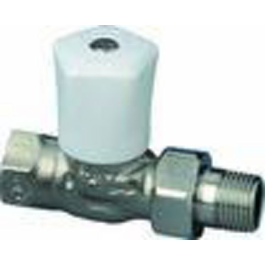 Radiatorafsluiter Mikrotherm recht 3/8"