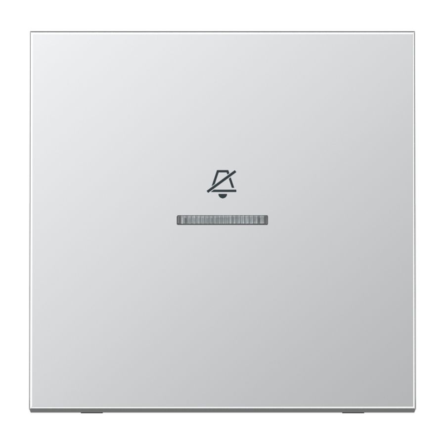 Hotelschakelwip LS-aluminium binnenmont.