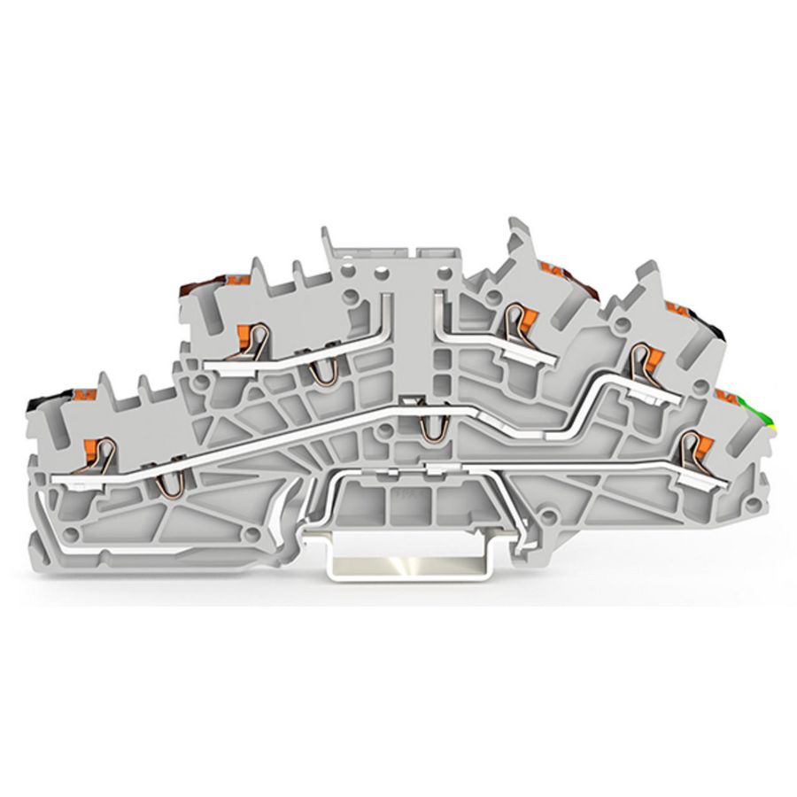 Etage installatieklem Met Druk 2,5mm² 2203-6660 VVE=50