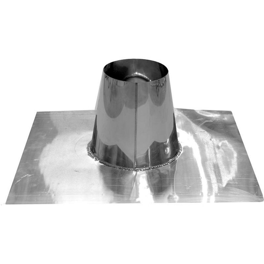 EW Ø125mm Dakplaat alu 0°