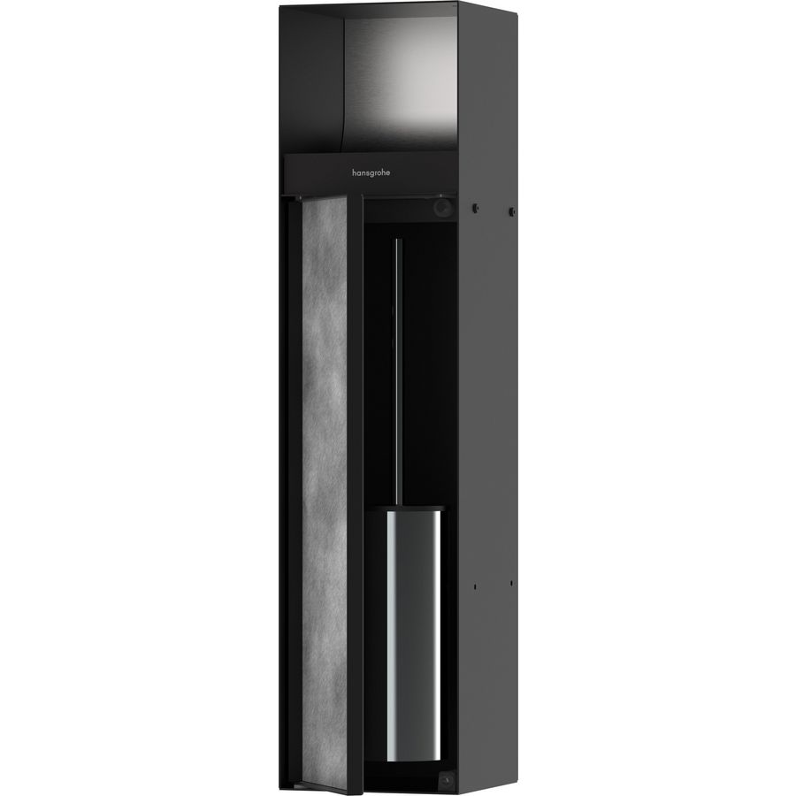 Wandbox XtraStoris toiletborstelhouder rolhoudr mat zwart