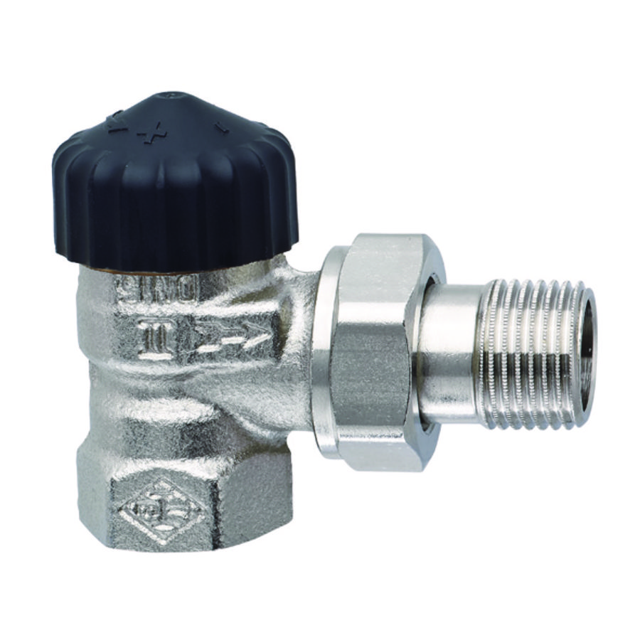 Afsluiter thermostatisch haaks 3/4" 2201-03