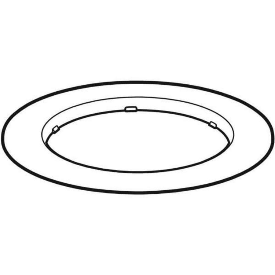 Fixeerring voor Geberit vloerput 8 x 8 cm