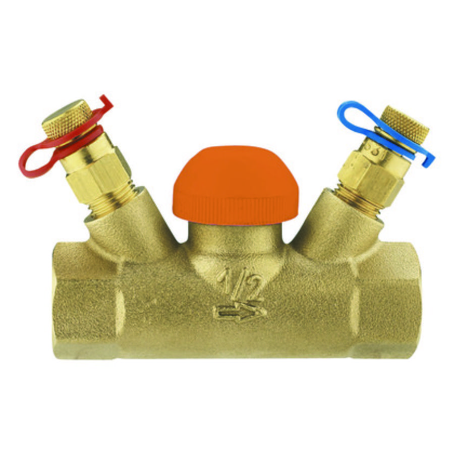 Thermostatische regelafsluiter TS98 V re bi.dr 1/2 kvs=1,1