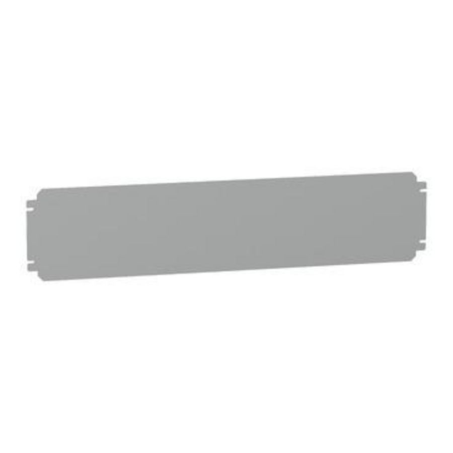 Volle montageplaat 200x800mm Gegalvaniseerd plaatstaal