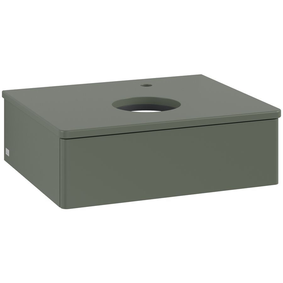 Wastafelonderkast Antao 600x190x500mm L.Green Matt Lacquer K07050HL