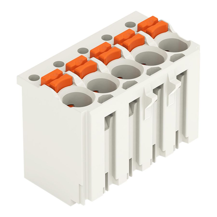 1-draads FE steker Druk lichtgrijs 2091-1125 VVE=200