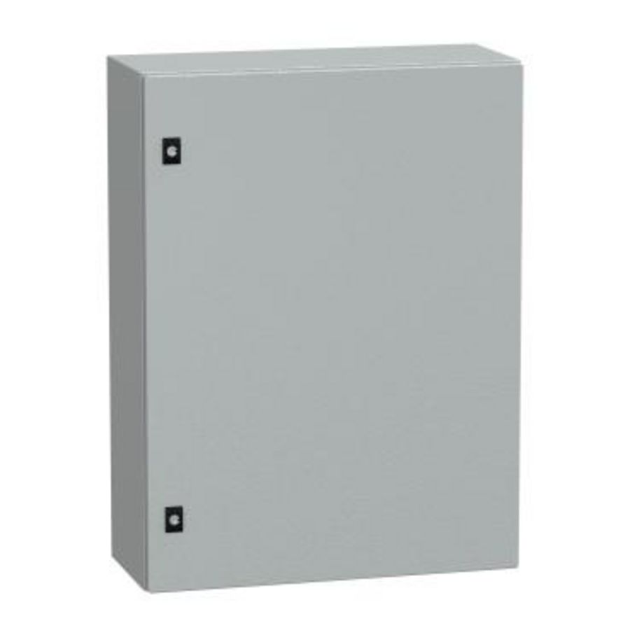 Deur 800x600x250mm IP66 / IK10 RAL7035 Spacial CRN