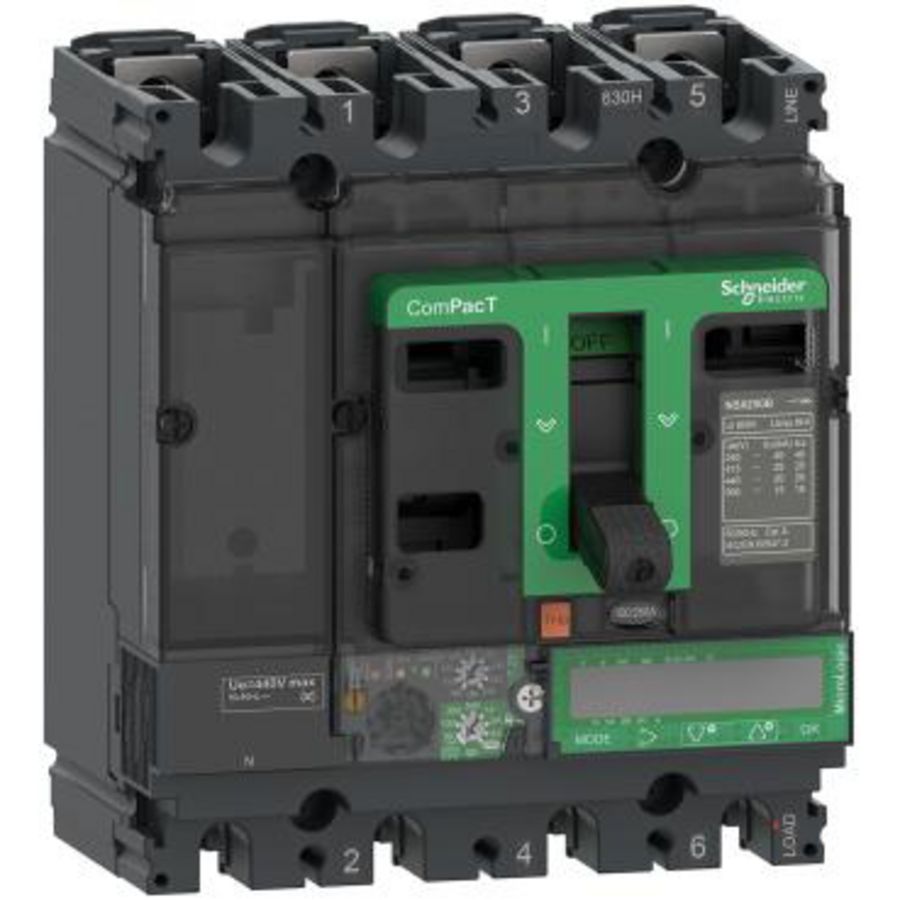 Vermogenschakelaar NSX100B 25kA AC 4P4D 40A 7.2E ComPact