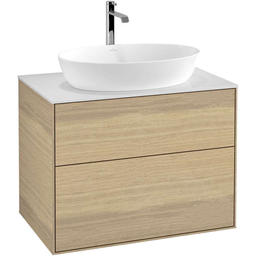 Wastafelonderkast Finion 800x603x501mm Oak Veneer G75100PC