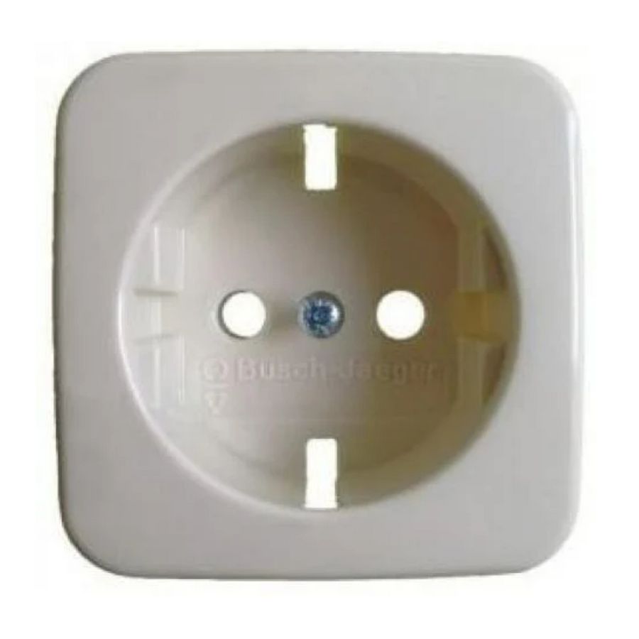 Centraalplaat v inbouw wcd 20/2300EUC-212 SI creme