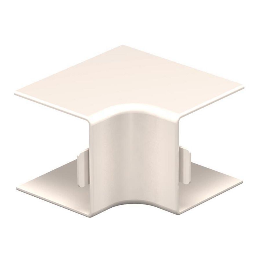 Binnenhoek 40x40mm polyvinylchlorid creme wit 9001 VVE=4