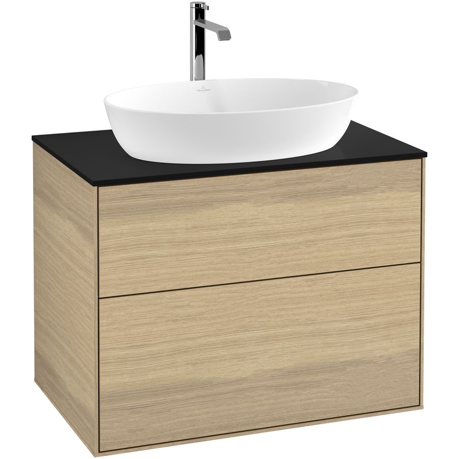 Wastafelonderkast Finion 800x603x501mm Oak Veneer G75200PC