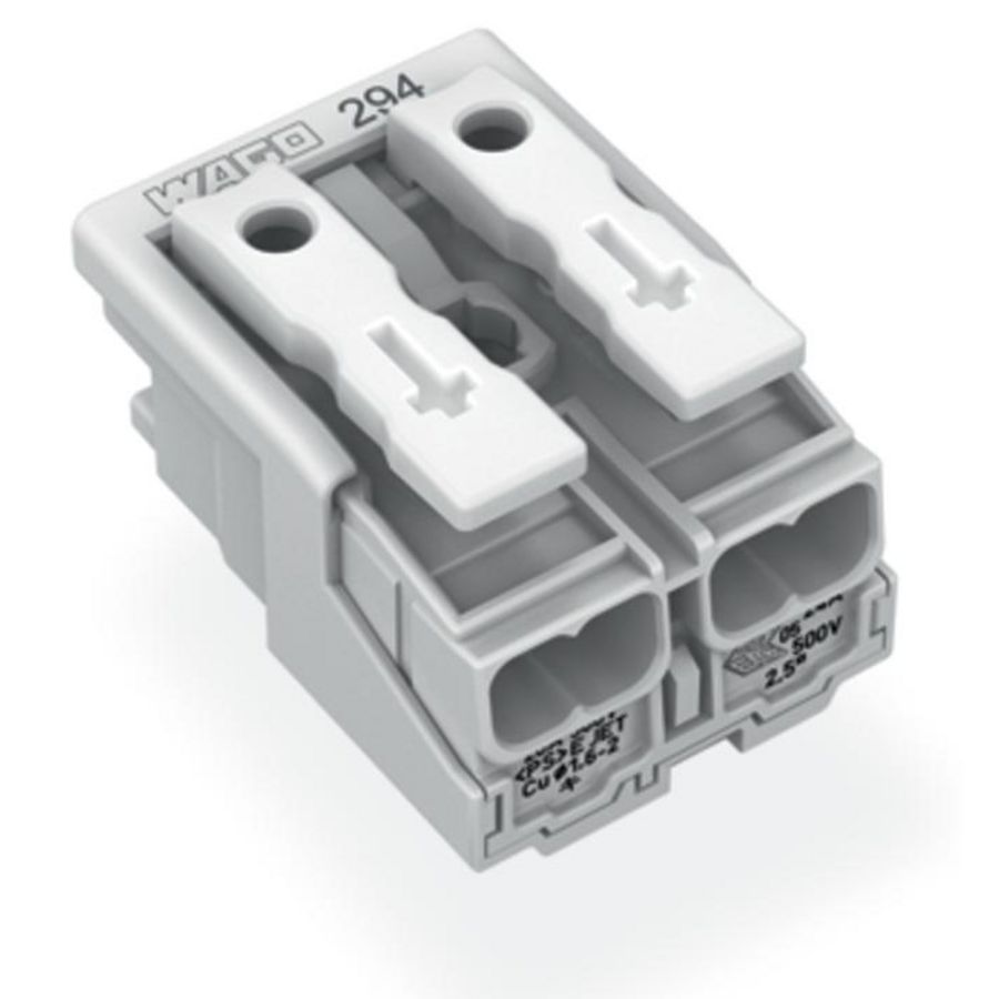 Kroonklem Drukknop extern z. PE-contact 294-4002 VVE=1000