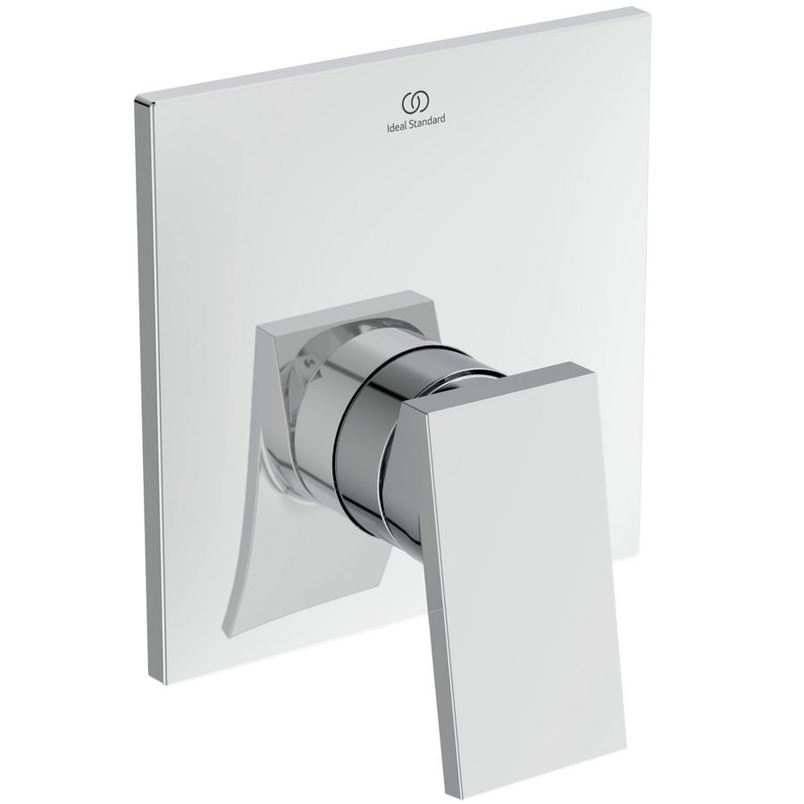 Douchemengkraan (afbouwdeel) chroom Extra