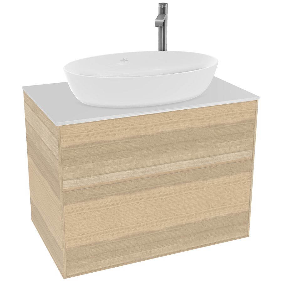 Wastafelonderkast Finion 800x603x501mm Oak Veneer G87100PC