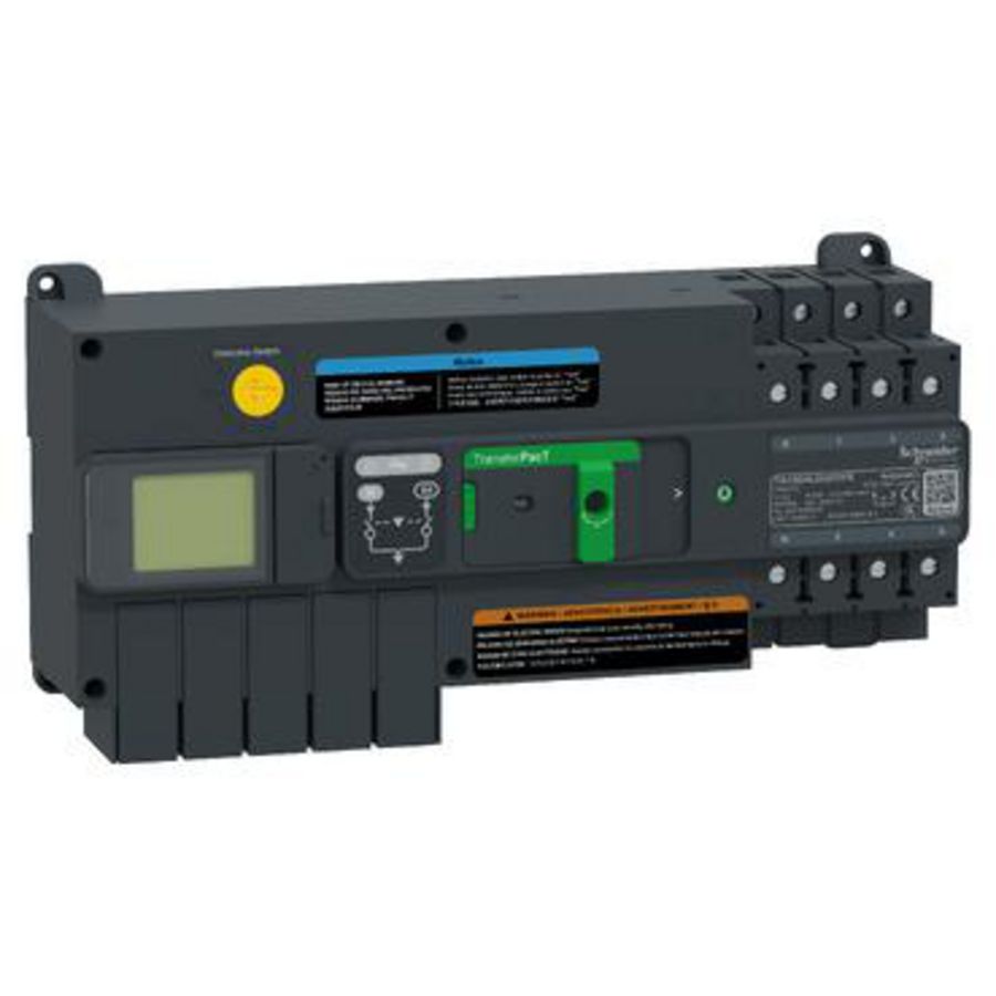 100A 4P HMI LCD Transfer Switch TransferPacT Active Automat.