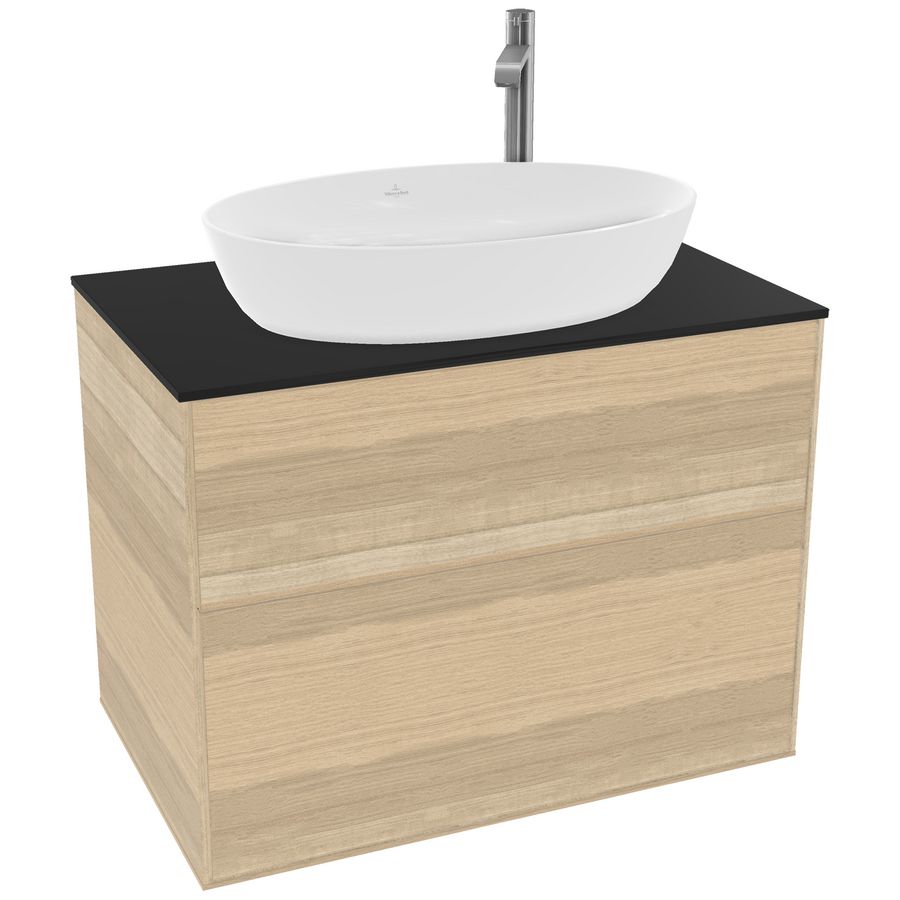 Wastafelonderkast Finion 800x603x501mm Oak Veneer G87200PC