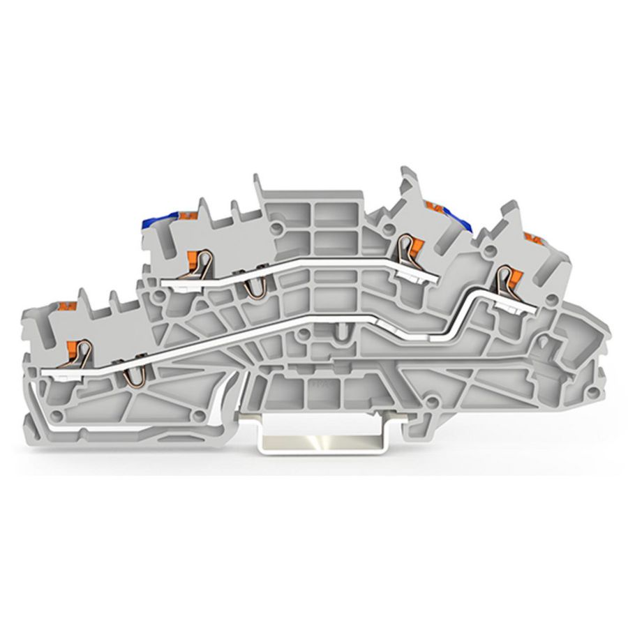 Etage installatieklem Met Druk 2,5mm² 2203-6649 VVE=50