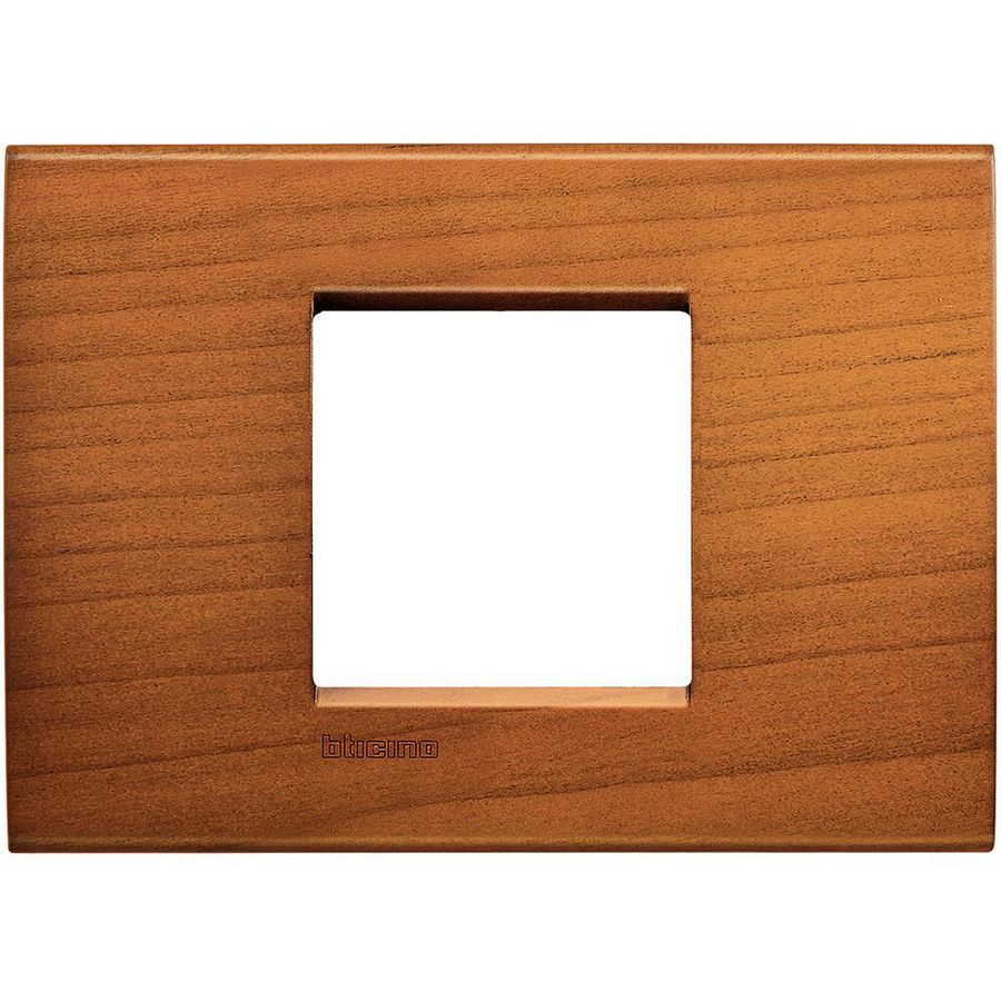 Afdekplaat breed 2 modulen kerselaar Livinglight