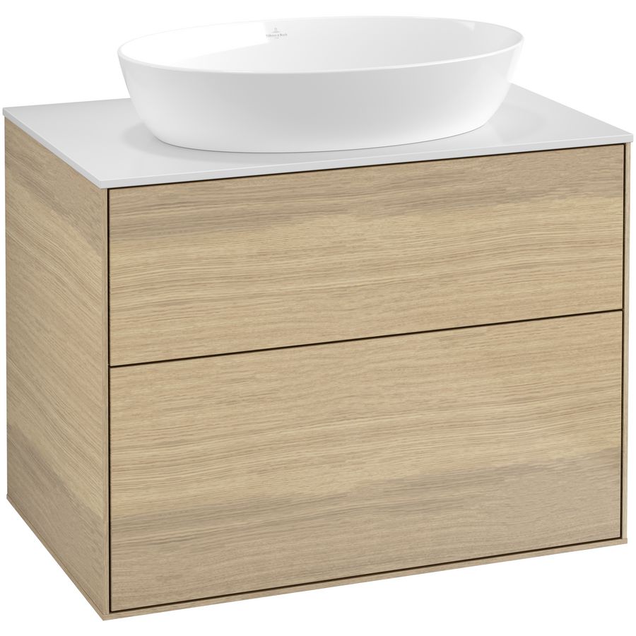 Wastafelonderkast Finion 800x603x501mm Oak Veneer G99100PC