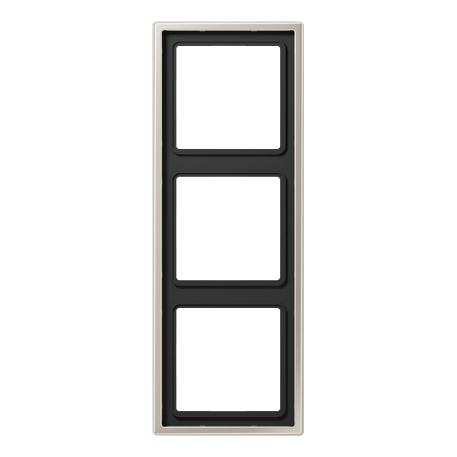 Afdekraam edelstaal 3-voudig LS