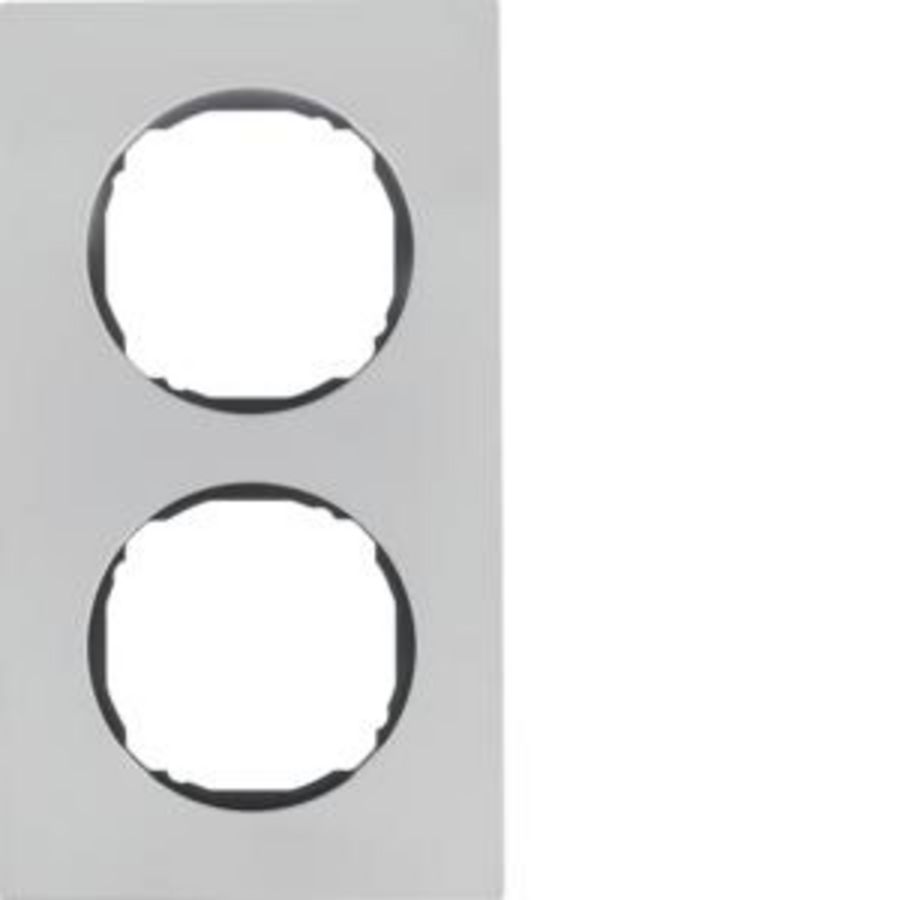 Afdekraam 2-v vlak berker R.8 edelstaal