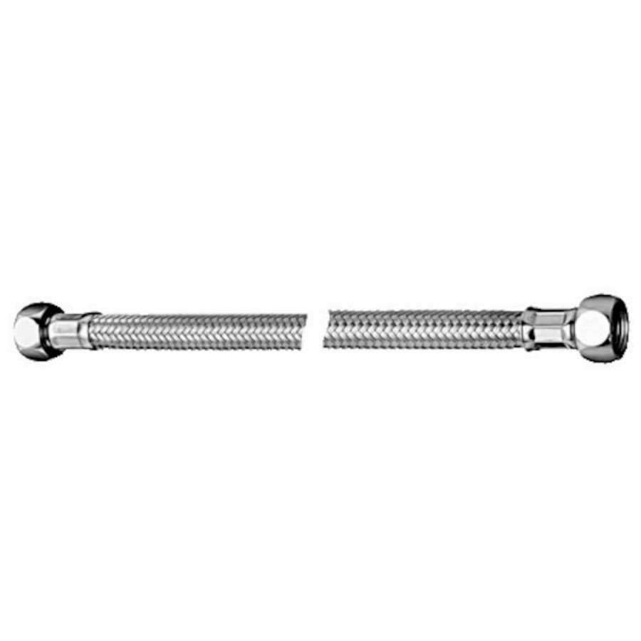 Flexibele slang Clean-Fix-S1000mm met 2 moeren 3/8" chroom