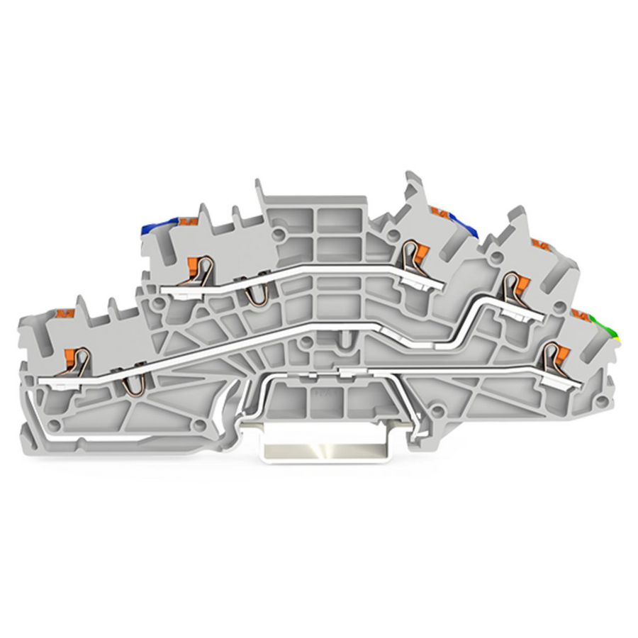Etage installatieklem Met Druk 2,5mm² 2203-6646 VVE=50
