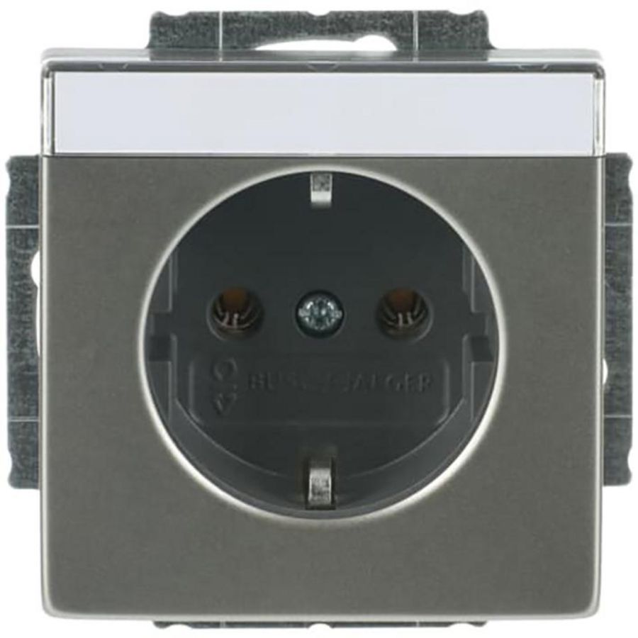 Tekstwandcontactdoos ra Centraalplaat inb pure-rvs (20 EUN-866)