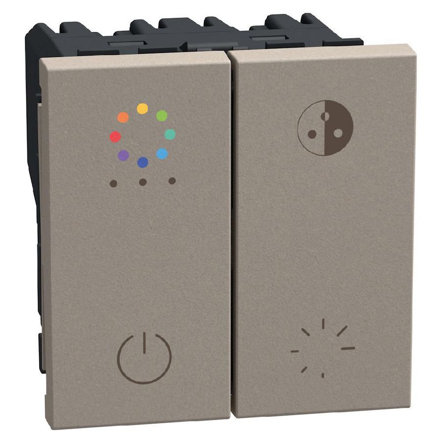 Doos a 6st. Light Now dimmer Dali - 2 modules - stone