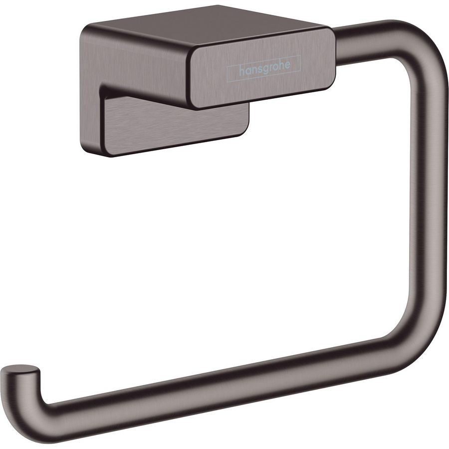 AddStoris closetrolhouder zonder klep brushed black chrome