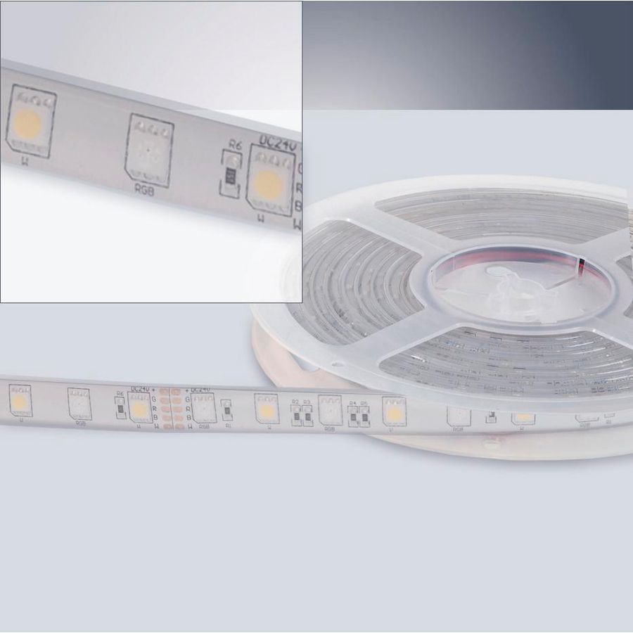 LED strip GOLD IP68 24Vdc RGB-WW (3000K) 46180101