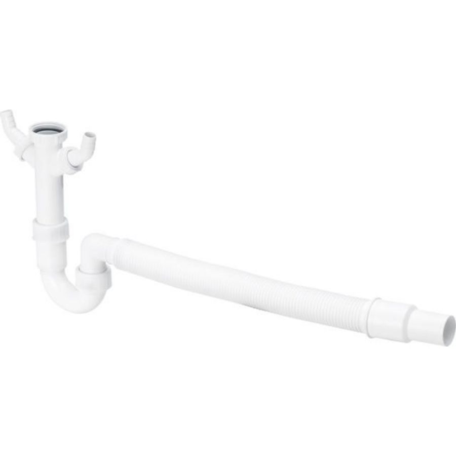 buissifon 1 1/2x40/50 kunststof/wit 798517-694159