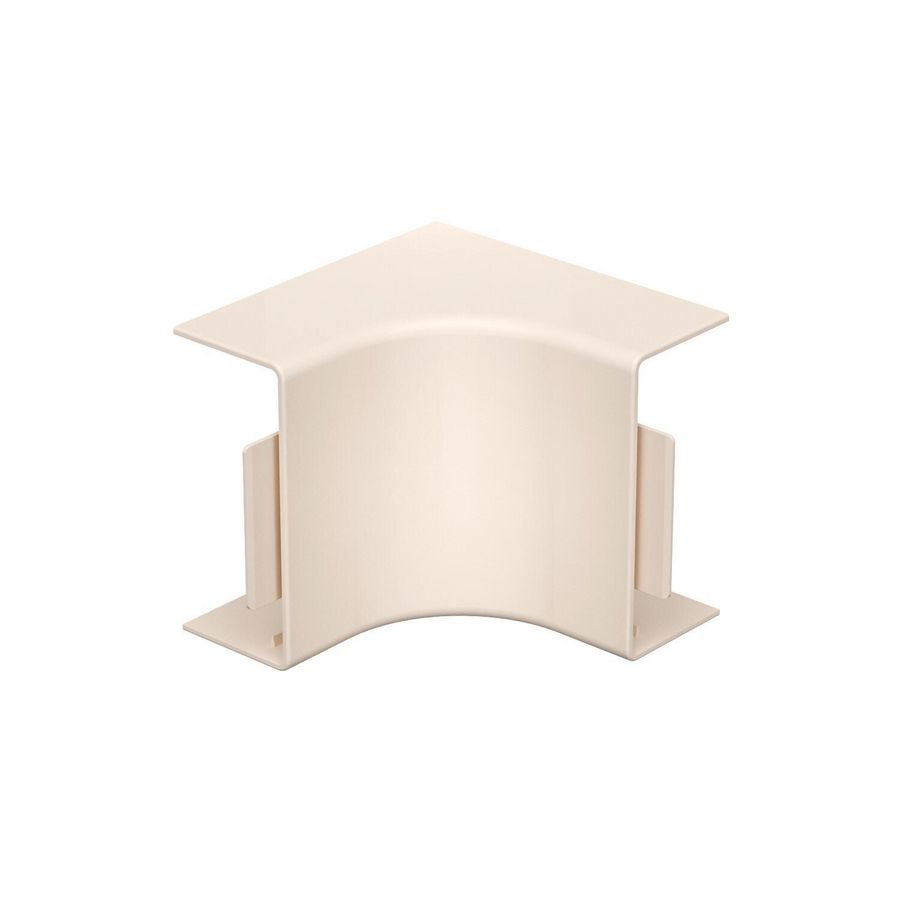 Binnenhoek 40x90mm polyvinylchlorid creme wit 9001 VVE=2