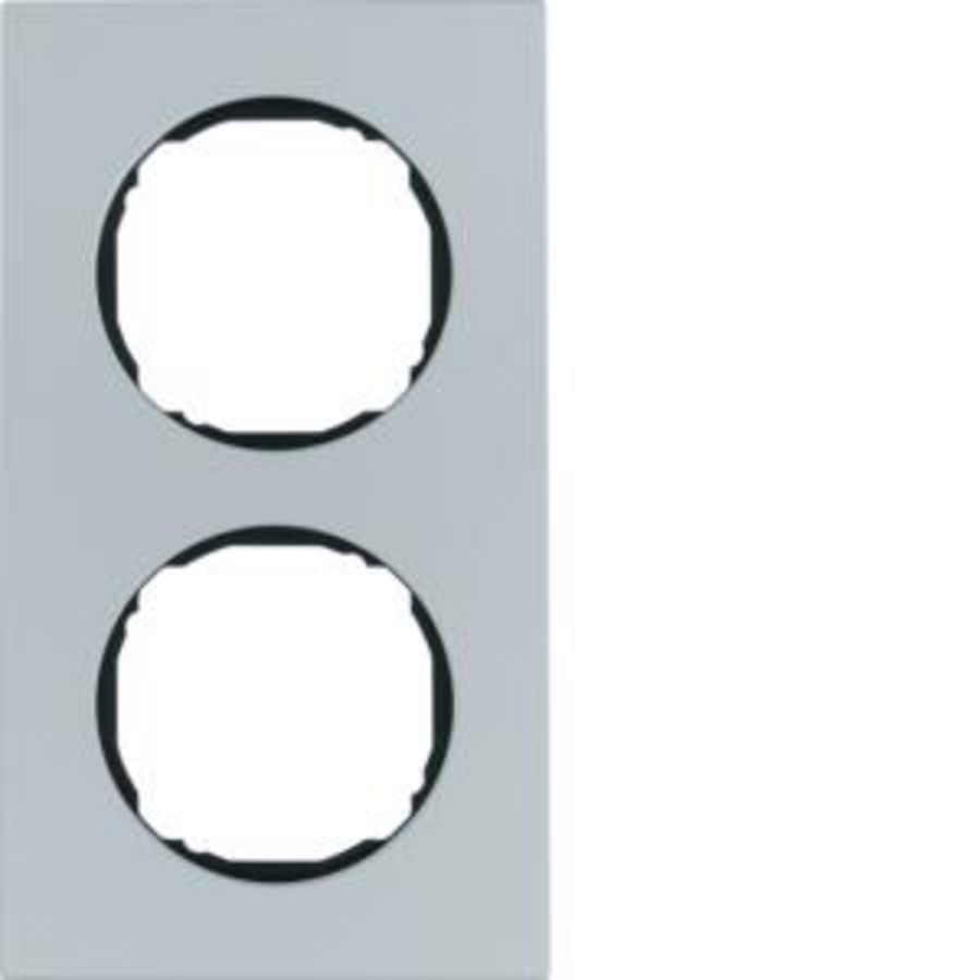 Afdekraam 2-v vlak berker R.8 aluminium