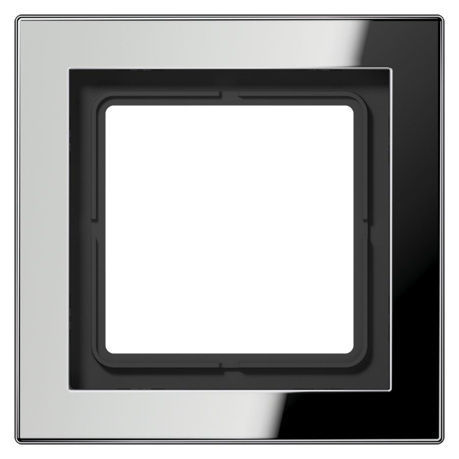 Afdekraam glanschroom 1-voudig LS-design
