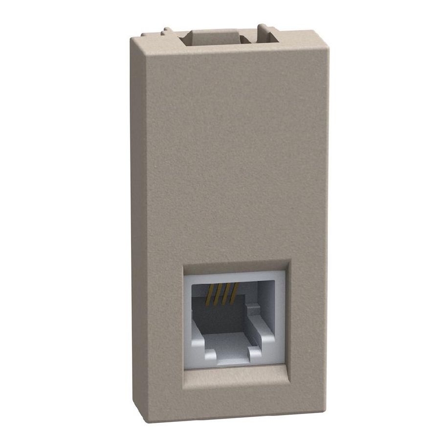 Doos a 12st. Light Now contactdoos RJ11 K10 - 1 module - sto