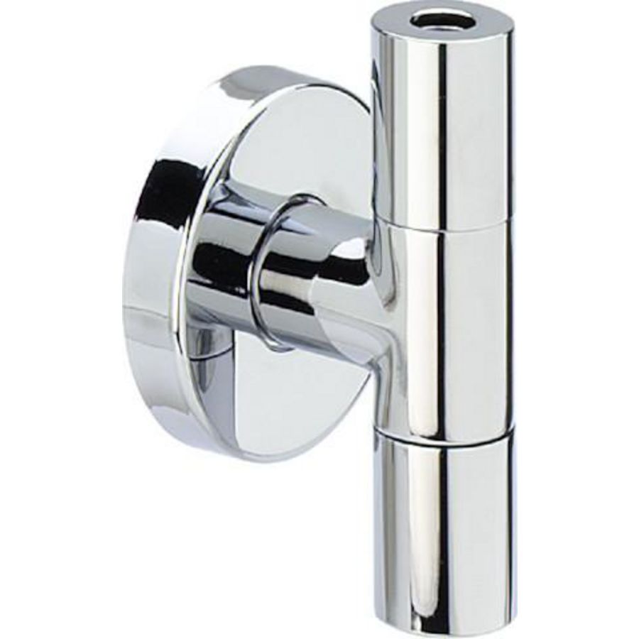 Eleganta 1 Hoekstopkraan 1 1/4 messing/verchroomd