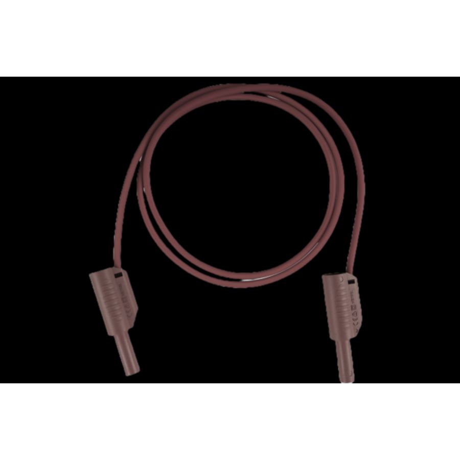 Meetsnoer 1 meter bruin