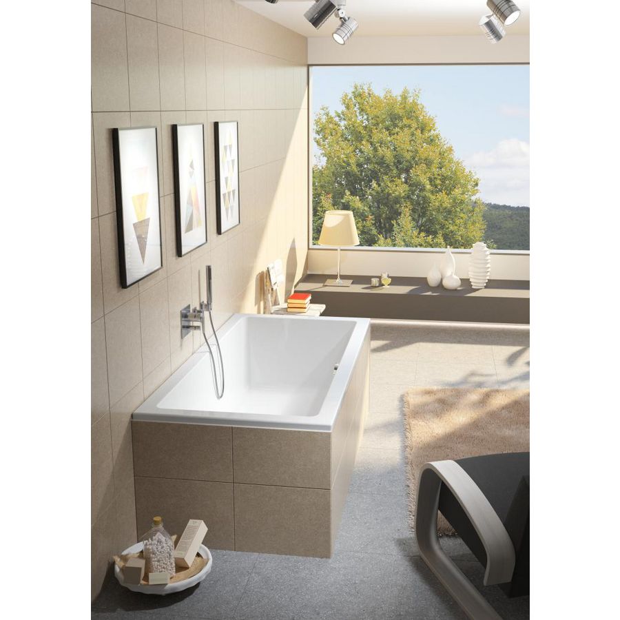 Ligbad Lusso acryl bad 200x90cm wit excl. badpoten