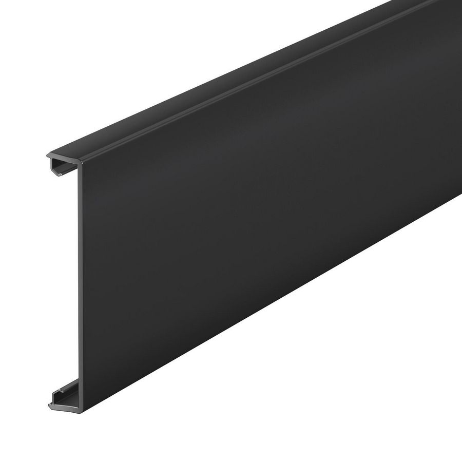 Deksel wandgoot 2000x80 Polyvinylchloride RAL9005 VVE=2