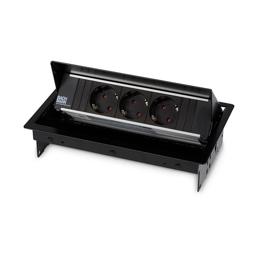 CONI 3x 230V RA 0,2m GST o.g. zwart