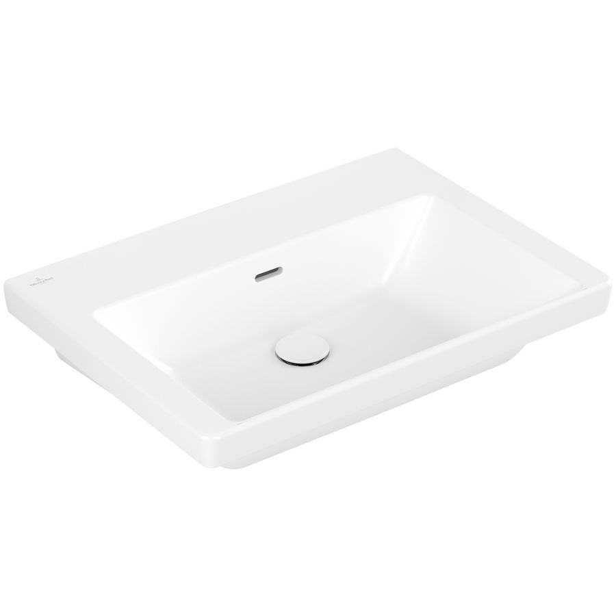 Wastafel Subway3.0 650x470mm St.White CeramicPlus  4A7067RW