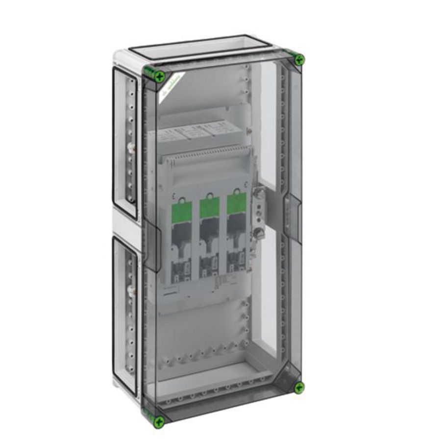 Lastscheiderbehuizing NH-zekerings IP65