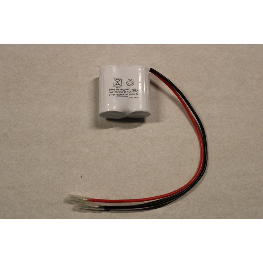 Standaard batterij 2,4V 1,5Ah pack accu