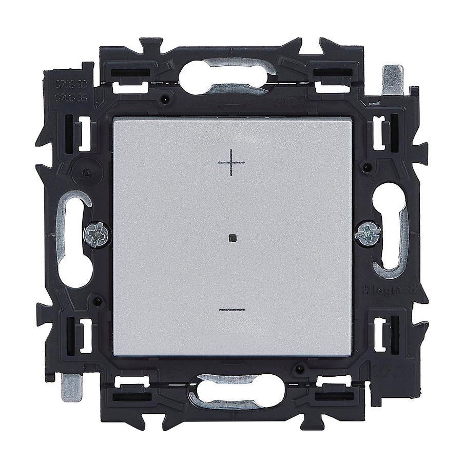 Dimmer 3-draads 2 modulen ALU Valena Next