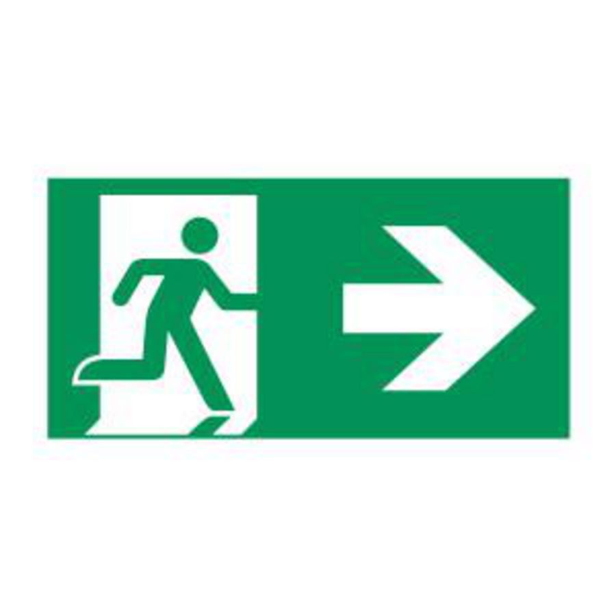 Pictogram (kap) 71000 serie, 32m, ISO A, pijl rechts Eaton Blessing