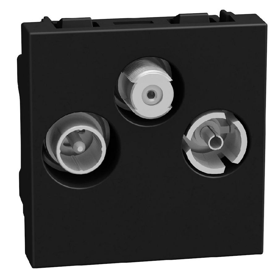 Doos a 6st. Light Now TV-R-SAT contactdoos - steraansluiting